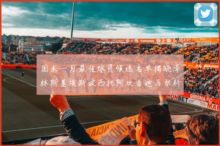 国米一月最佳球员候选名单揭晓泽林斯基埃斯波西托阿坎吉迪马尔科争夺荣誉