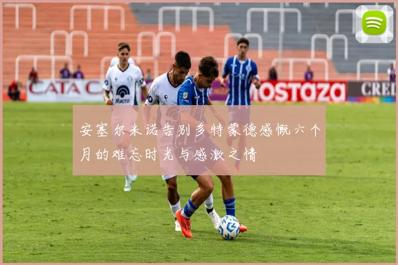 安塞尔米诺告别多特蒙德感慨六个月的难忘时光与感激之情