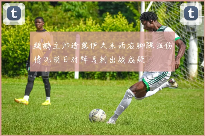 鹈鹕主帅透露伊夫米西右脚踝扭伤情况明日对阵马刺出战成疑